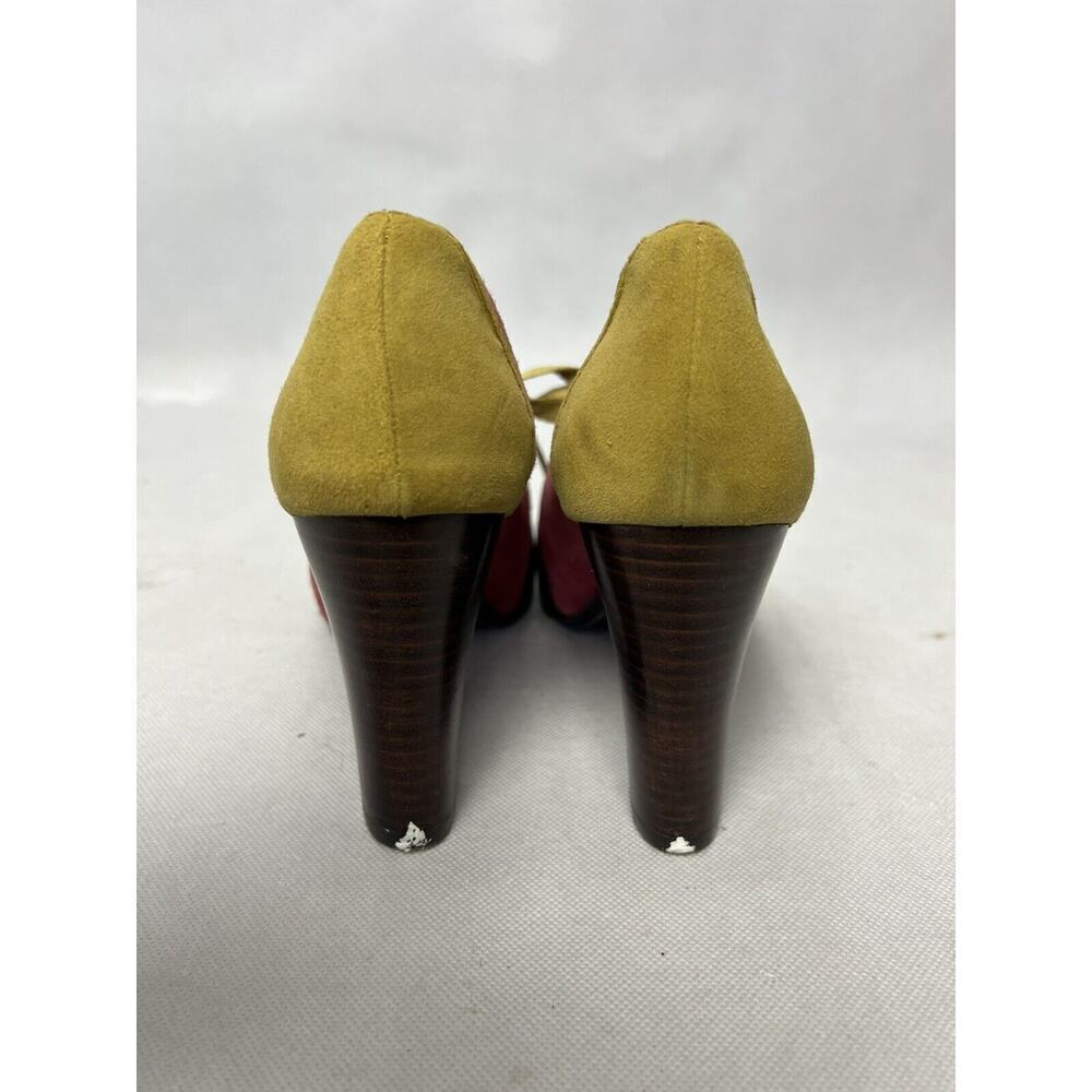 Anthropologie Pilcro Letterpress Nolana Suede Pumps Women’s Size 8 - Picture 4 of 9